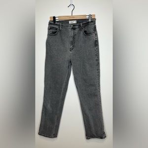 Abercrombie  & Fitch Curve Love Ankle Straight ultra High rise jeans , sz 29